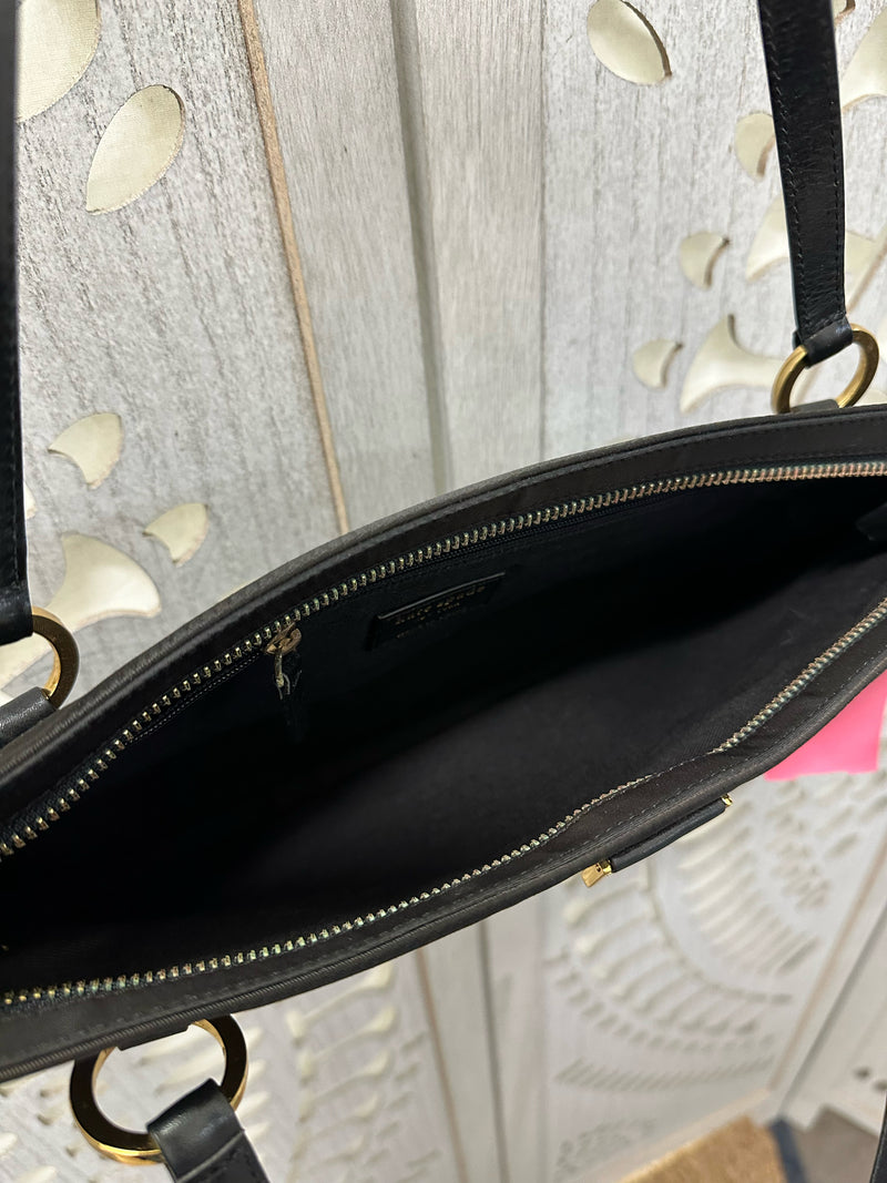 Kate Spade Nylon Black/Gold Handbag