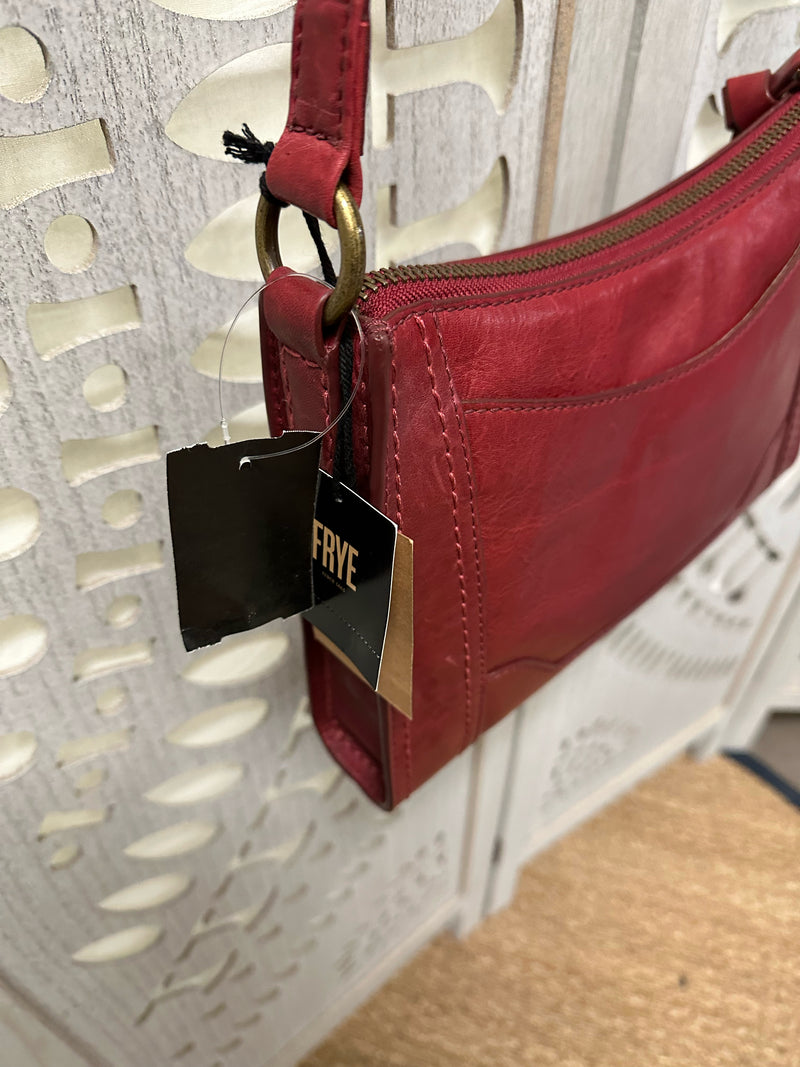 Frye Leather Red Melissa Handbag