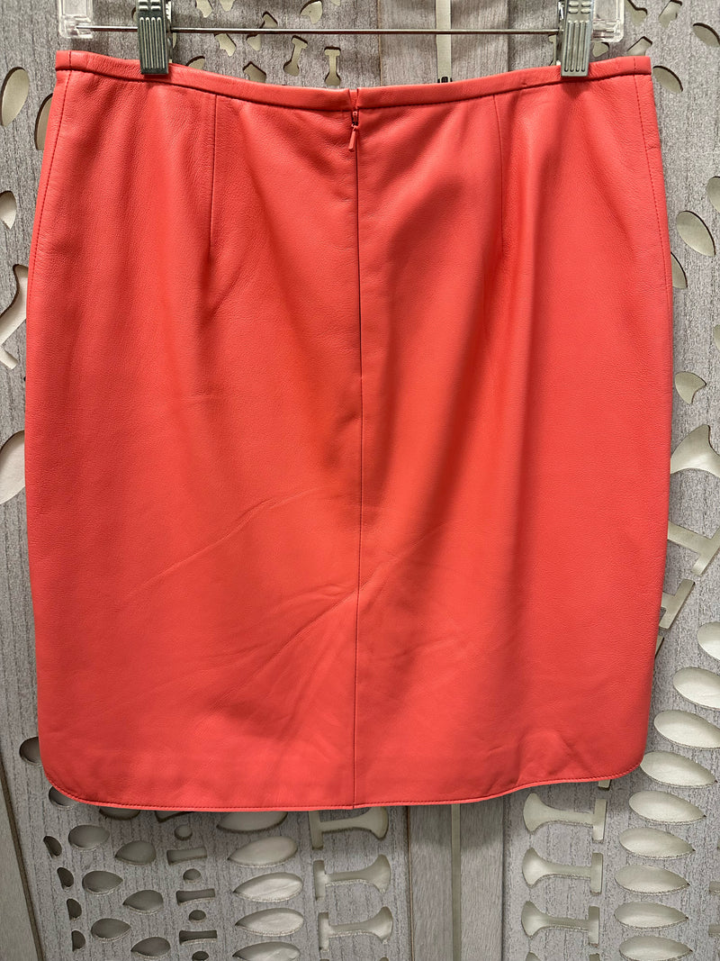 Carlisle Leather Shrimp Solid Size 4 Skirt