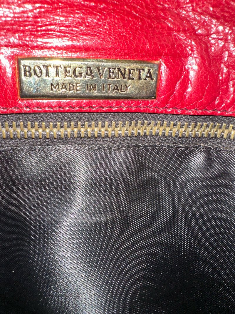 Bottega Veneta Leather Red Handbag