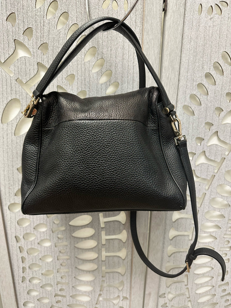 Kate Spade Leather Black Chester Street Miri Satchel Handbag