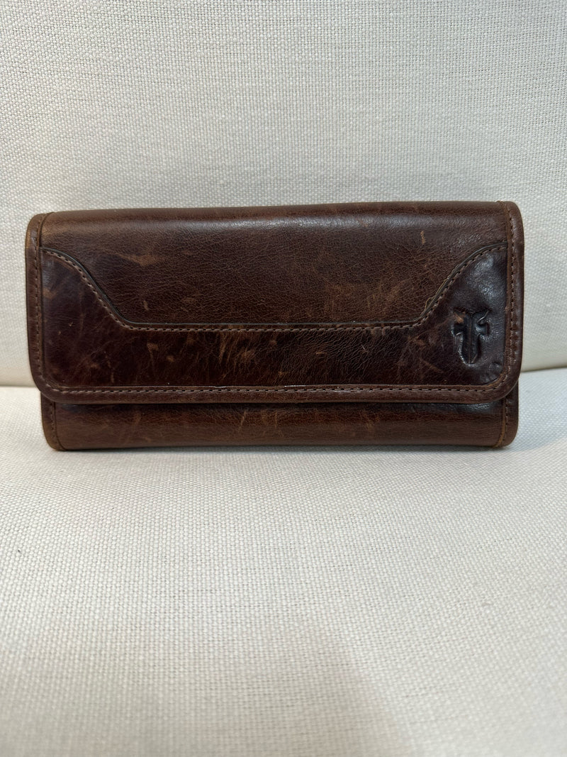 Frye Leather Brown Wallet