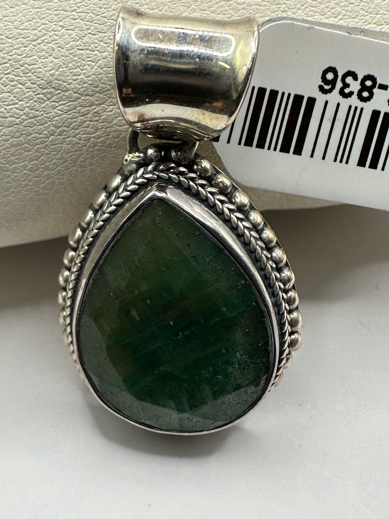 Samuel Behnam Sterling 925 Green Pendant