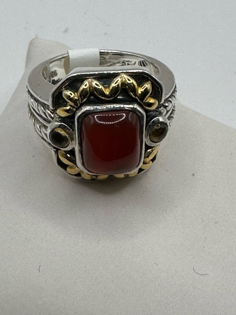 Samuel Behnam Sterling 925 Red Ring