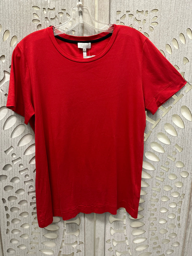 Escada Blend Red Solid Size M Shirt