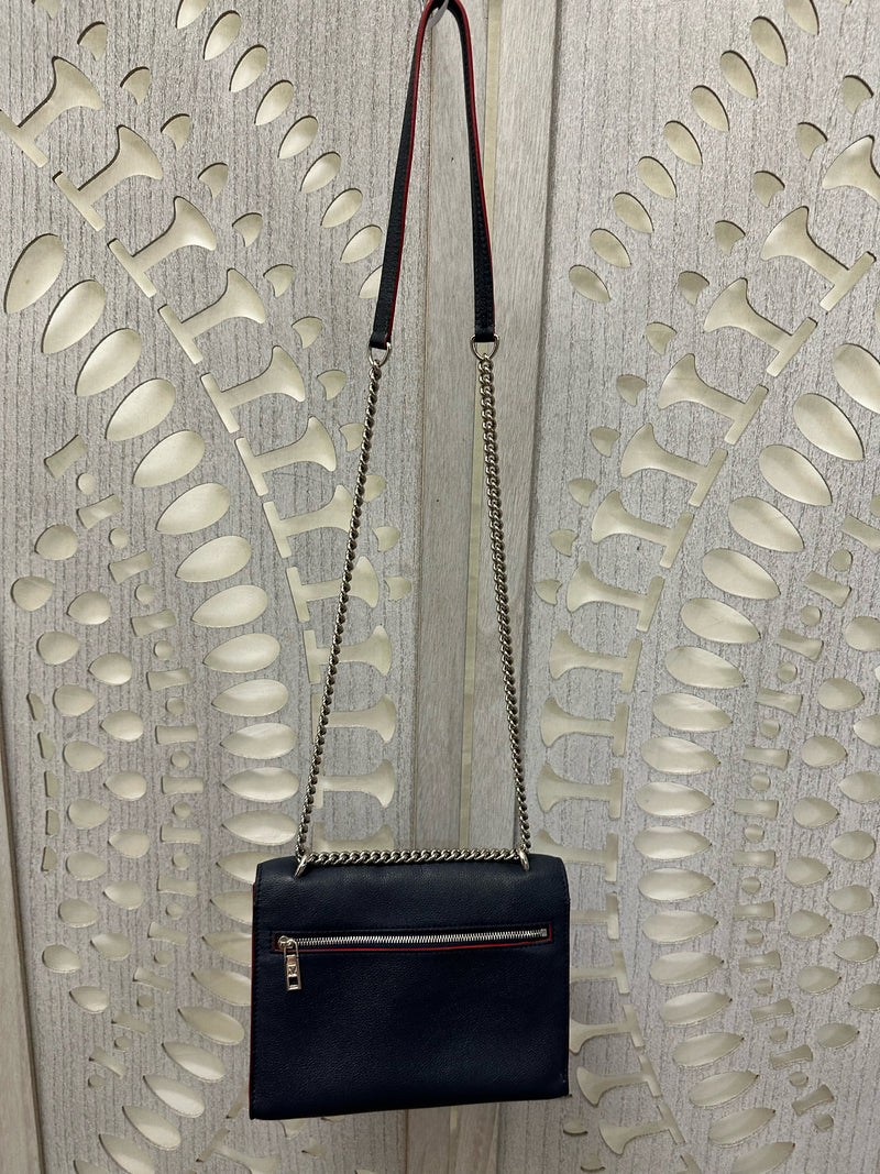 Louis Vuitton Calfskin Navy Handbag