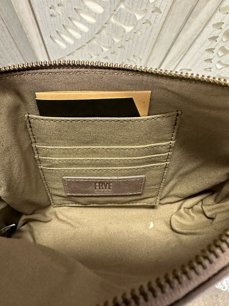 Frye Leather Taupe Handbag