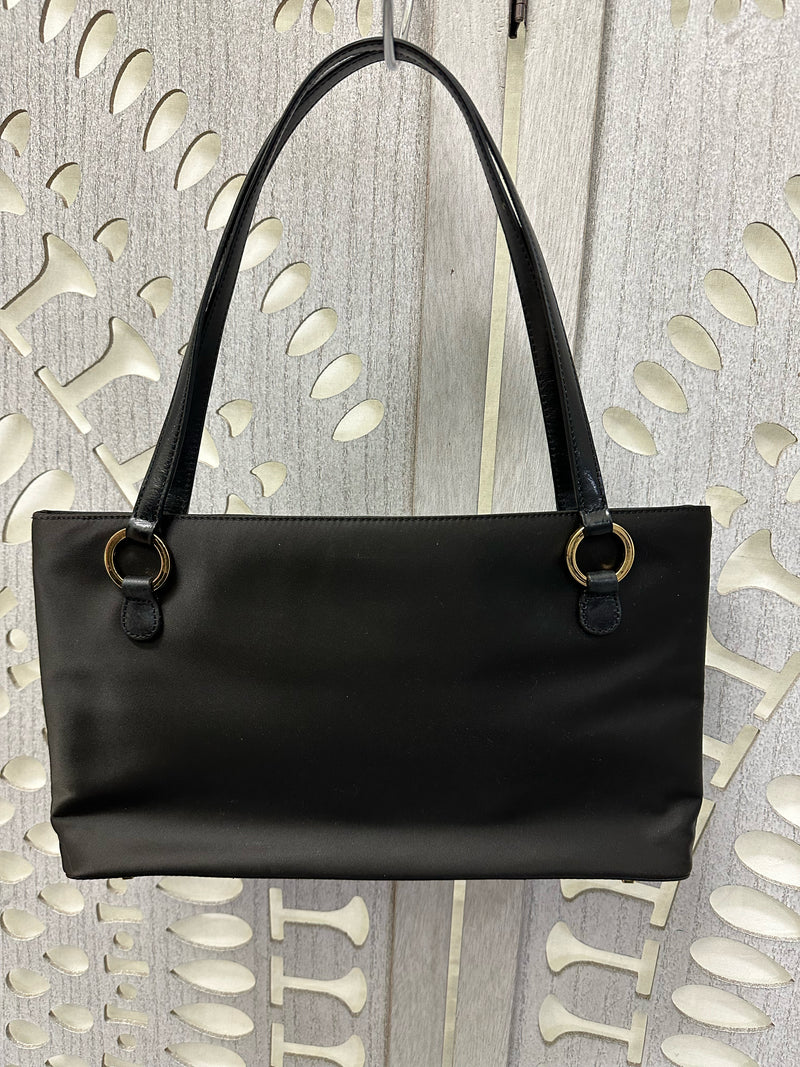 Kate Spade Nylon Black/Gold Handbag