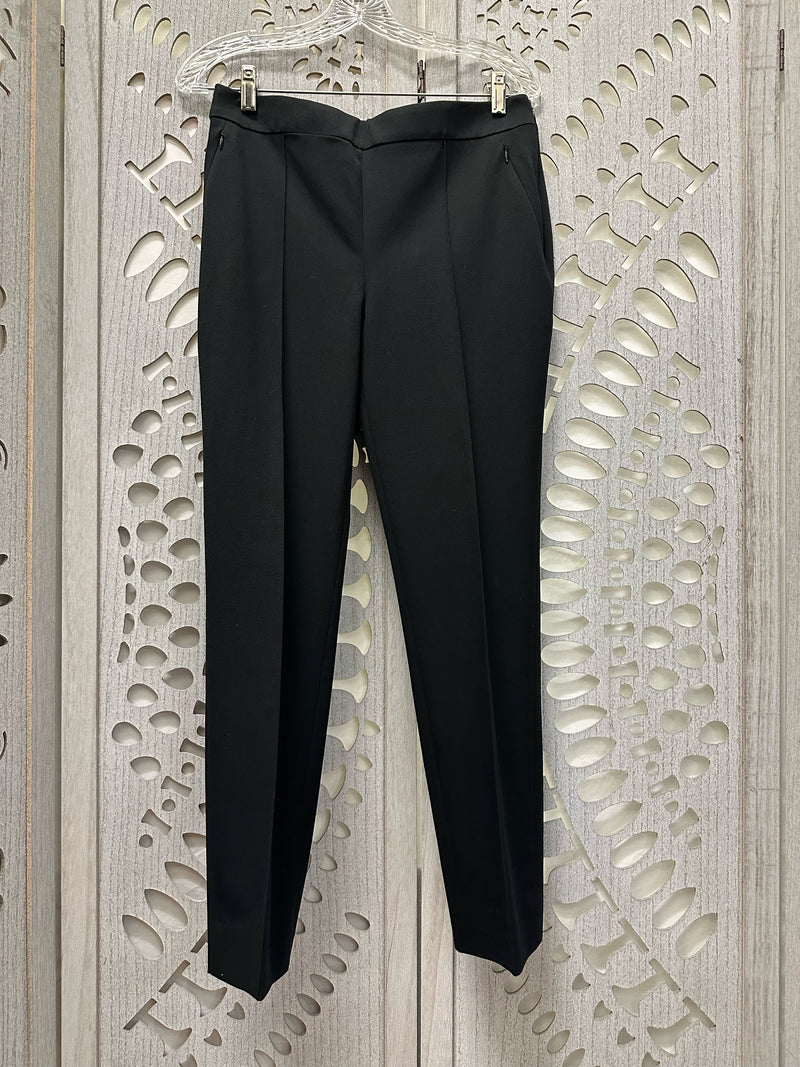 Carlisle rayon/nylon Black Solid Size 4 Pants