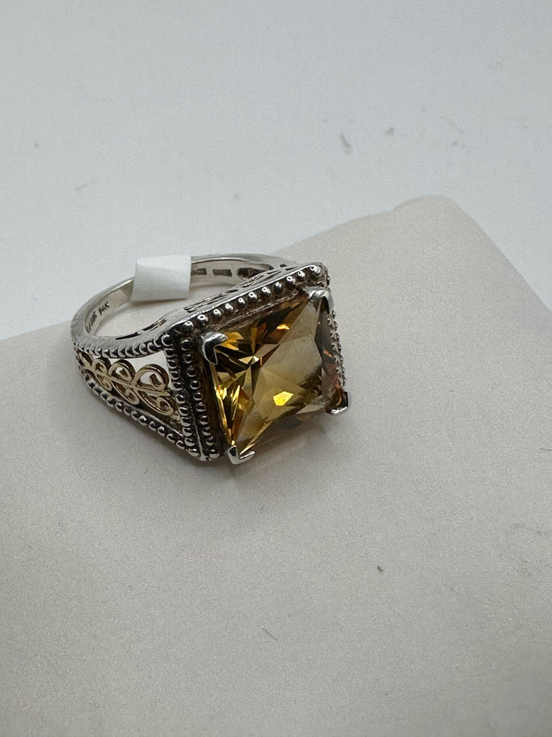 925/14K Yellow Ring