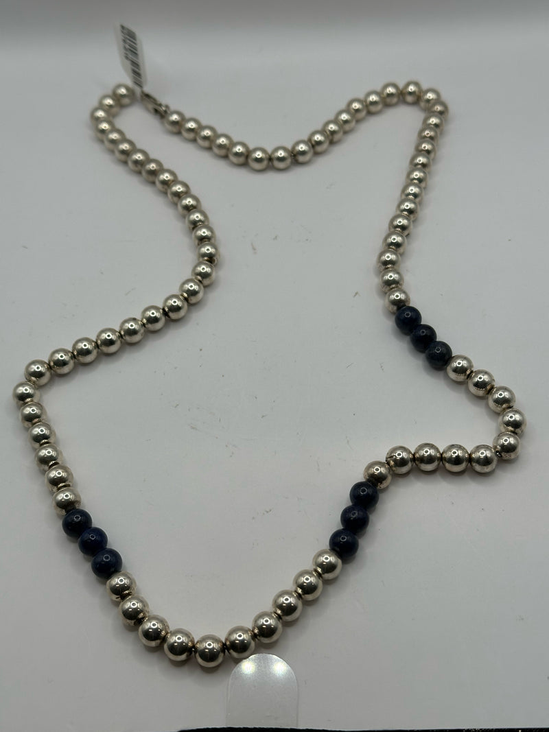 Sterling 925 Blue Necklace