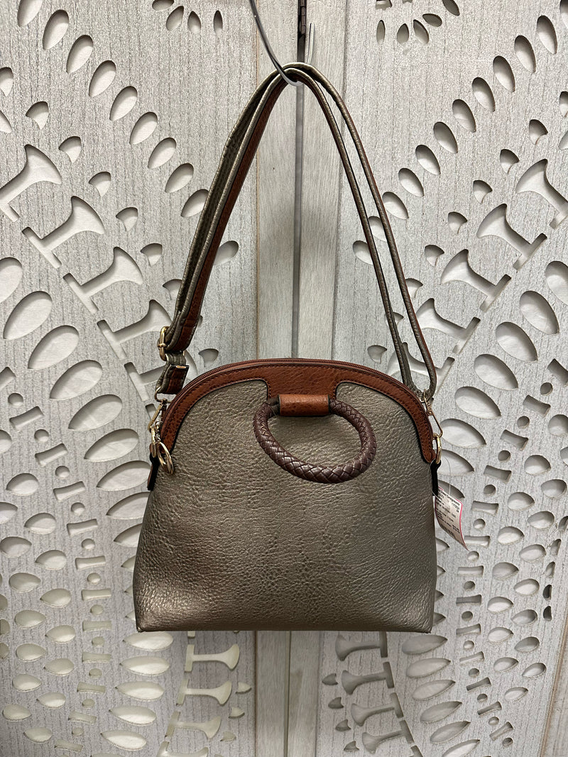 Michael Kors Leather tan/brown Solid Handbag