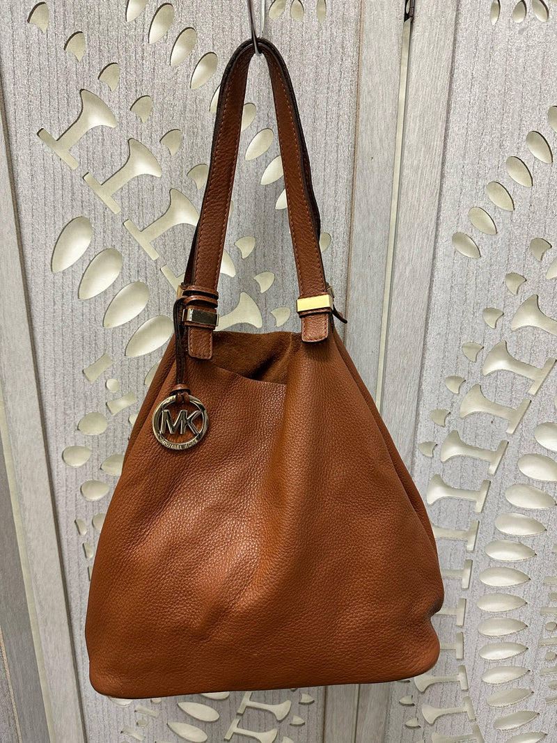 Michael Kors Leather Brown Handbag