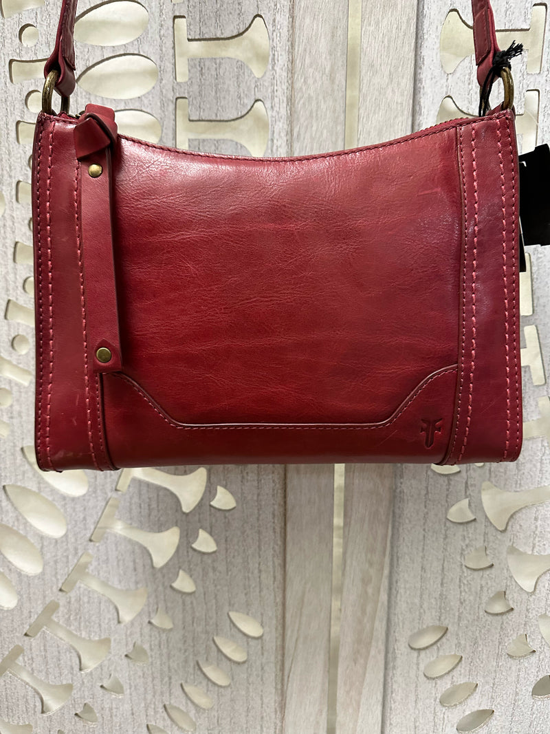 Frye Leather Red Melissa Handbag