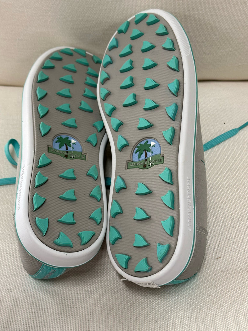 Margaritaville Play 9 Man Made Material Gray/aqua Size 8 Sneakers