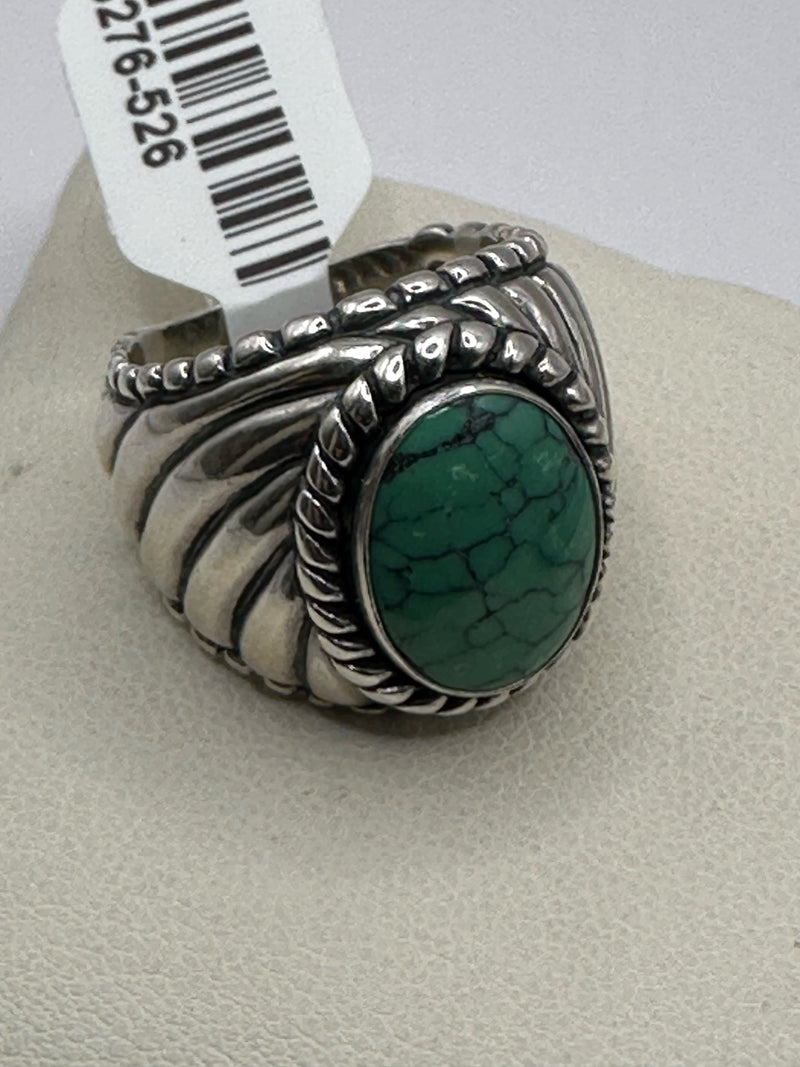 Carolyn Pollack Sterling 925 Green Ring