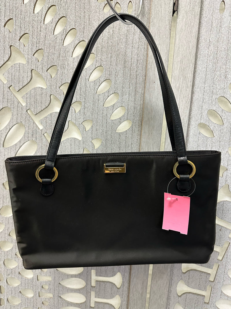 Kate Spade Nylon Black/Gold Handbag