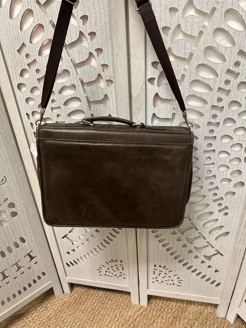 Wilsons Leather Leather Brown Handbag