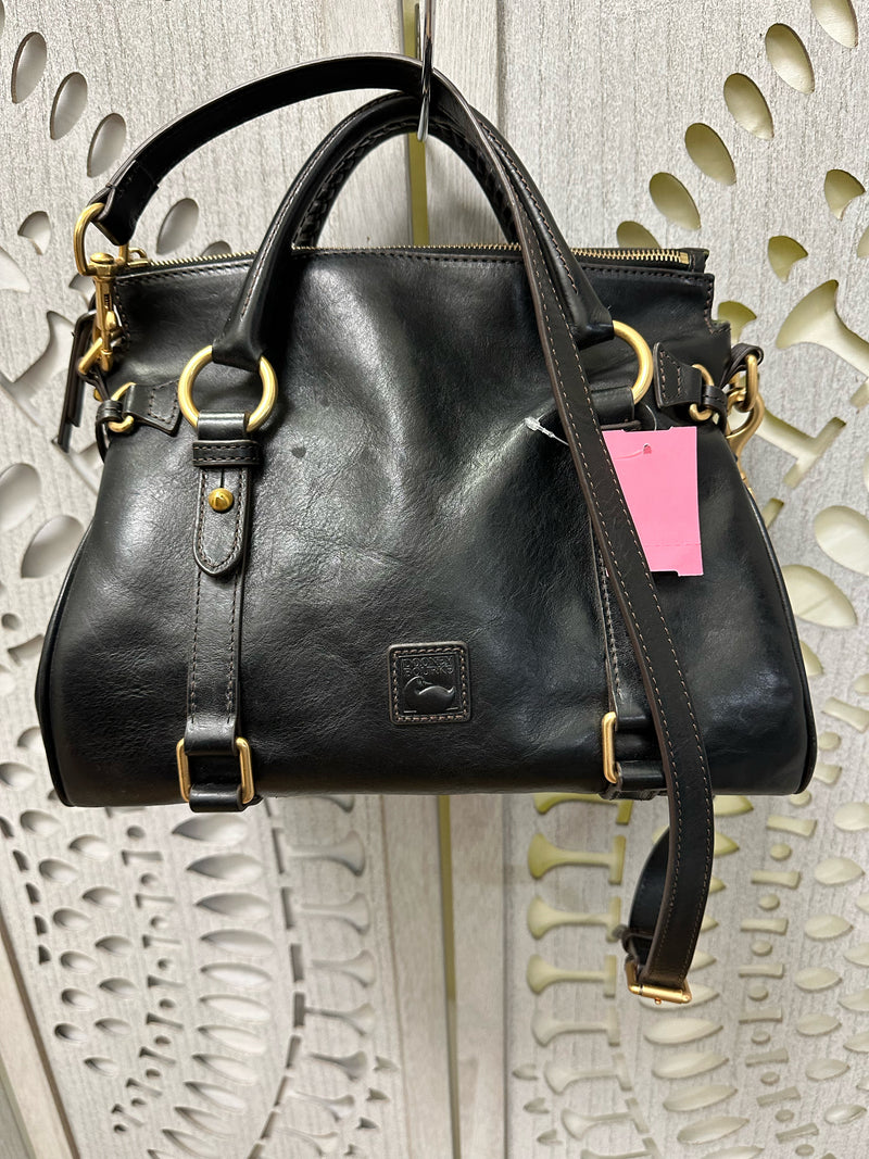 Dooney & Bourke Leather Black Florentine Handbag