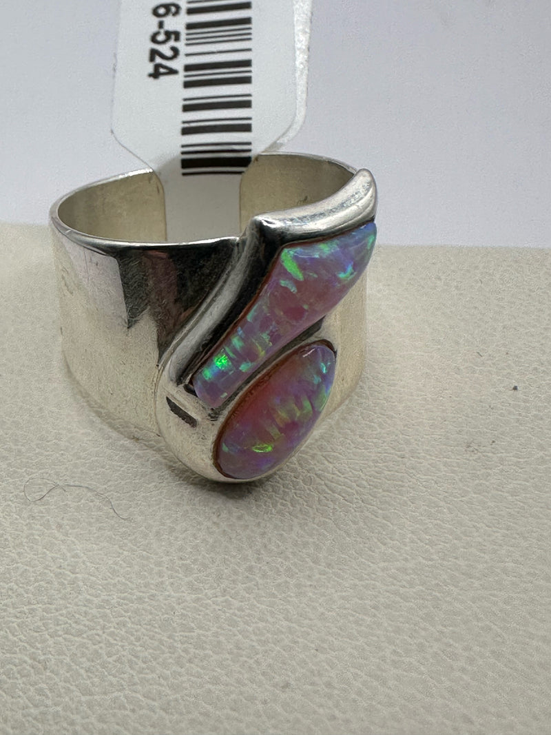 DTR Sterling 925 Pink Ring