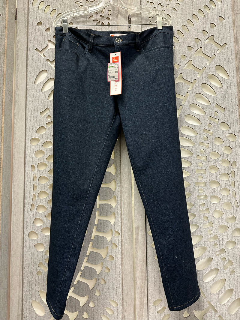 Jude Connally Polyblend Dark Denim Solid Size XL Pants