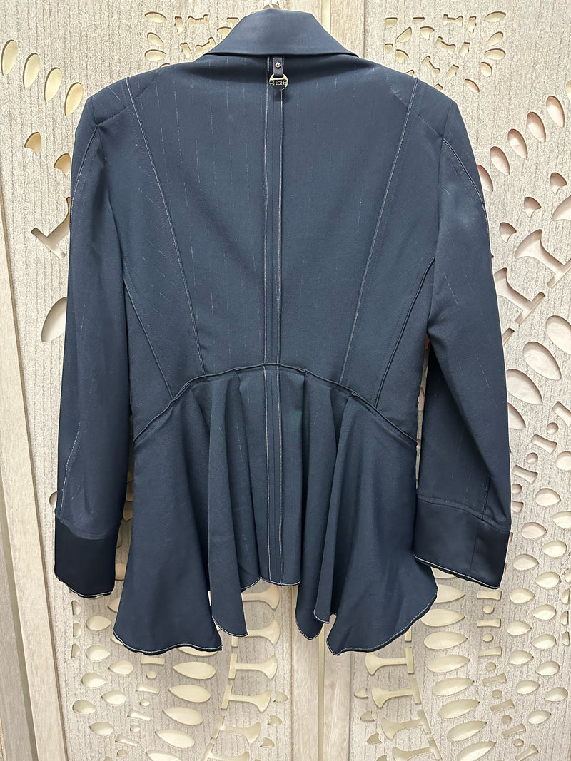 HIGH Polyester navy blue Solid Size 4 Jacket