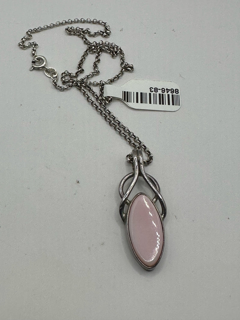 Sterling 925 Pink Necklace