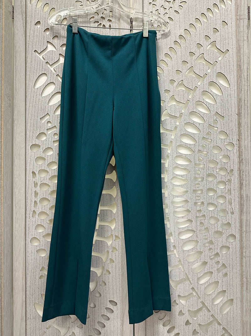 Trina Turk polyester/spandex Forest green Solid Size 0 Pants