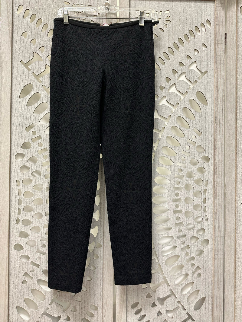 J.McLaughlin Knit Black embellished Size 0 Pants
